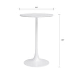 Kurv Tavolo da caffè stile Mid-century Modern altezza bancone