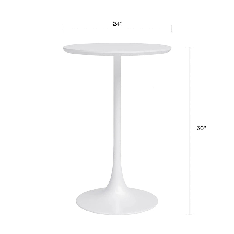 Kurv Tavolo da caffè stile Mid-century Modern altezza bancone
