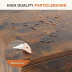 Meuble TV pour téléviseur 55 60 pouces, Meuble TV avec placard de rangement, Table console média de style moderne du milieu du siècle, Charnière réglable