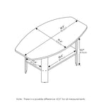 Tavolino da Caffè dal Design Semplice Furinno