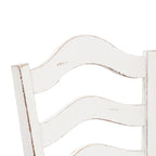 Set da 5 tavoli da riunione Magnolia Manor Antico Bianco Effetto Legno Invecchiato
