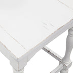 Set da 5 tavoli da riunione Magnolia Manor Antico Bianco Effetto Legno Invecchiato