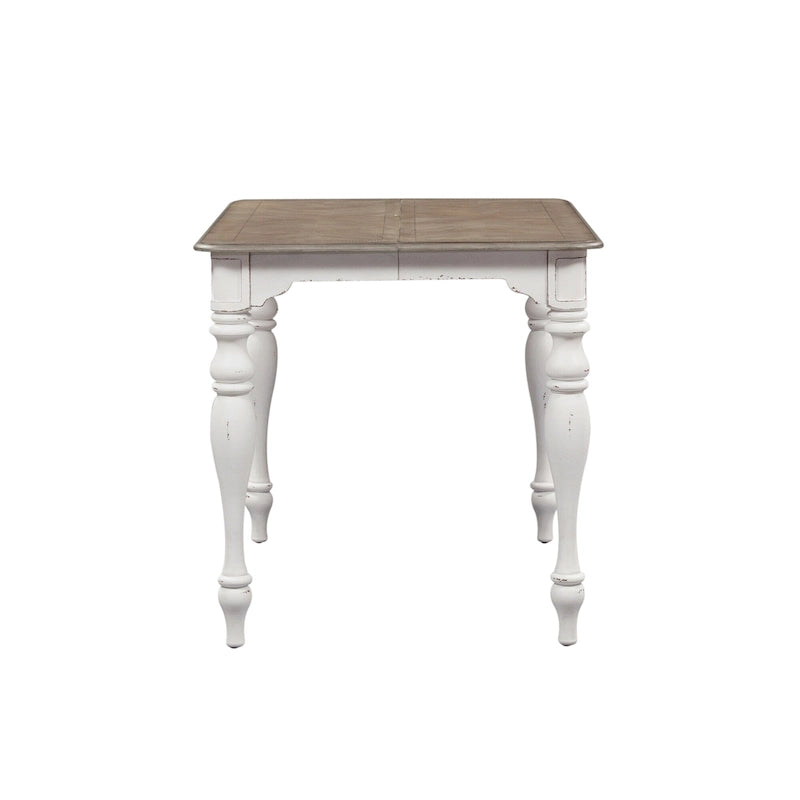 Set da 5 tavoli da riunione Magnolia Manor Antico Bianco Effetto Legno Invecchiato