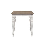 Set da 5 tavoli da riunione Magnolia Manor Antico Bianco Effetto Legno Invecchiato