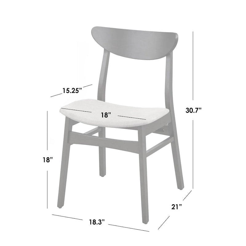 Set da pranzo 5 pezzi Parlin di Simple Living