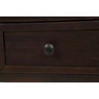 Tavolino consolle con 2 cassetti e ripiano inferiore Copper Grove Barregarrow