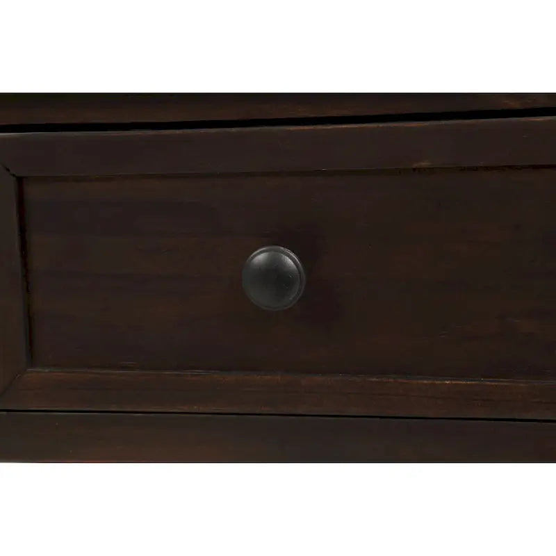 Tavolino consolle con 2 cassetti e ripiano inferiore Copper Grove Barregarrow