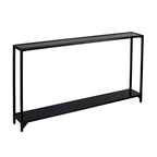 Console da tavolo stretta in metallo Glenn di SEI Furniture