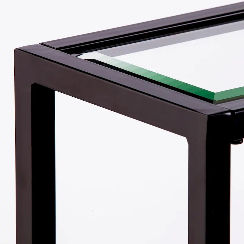 Console da tavolo stretta in metallo Glenn di SEI Furniture