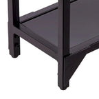 Console da tavolo stretta in metallo Glenn di SEI Furniture