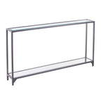 Console da tavolo stretta in metallo Glenn di SEI Furniture