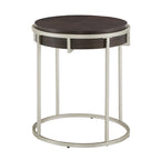 Tavolino rotondo Cooke con base in metallo di iNSPIRE Q Modern