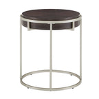 Tavolino rotondo Cooke con base in metallo di iNSPIRE Q Modern