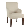 HomePop Meredith Anywhere Chair - Poltrona con tessuto crema resistente alle macchie