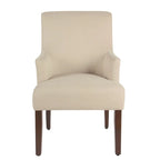 HomePop Meredith Anywhere Chair - Stain Resistant Cream Fabric