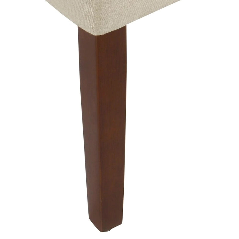HomePop Meredith Anywhere Chair - Poltrona con tessuto crema resistente alle macchie