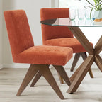 Chaise de salle à manger moderne du milieu du siècle (lot de 2)