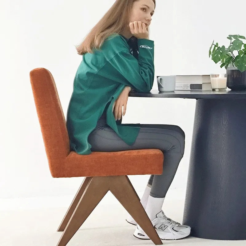Chaise de salle à manger moderne du milieu du siècle (lot de 2)