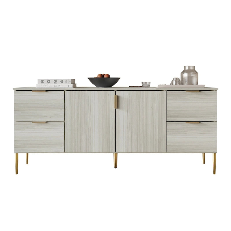 Credenza dalle linee pulite, moderna e lussuosa CraftPorch