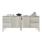 Credenza dalle linee pulite, moderna e lussuosa CraftPorch