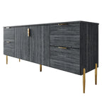 Credenza dalle linee pulite, moderna e lussuosa CraftPorch