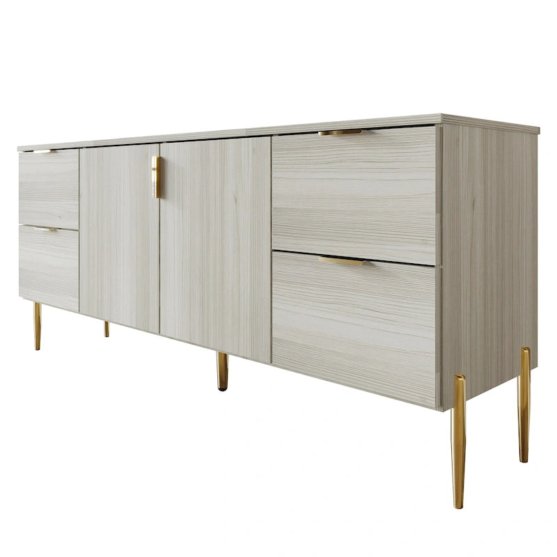 Credenza dalle linee pulite, moderna e lussuosa CraftPorch