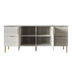 Credenza dalle linee pulite, moderna e lussuosa CraftPorch