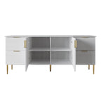 Credenza dalle linee pulite, moderna e lussuosa CraftPorch