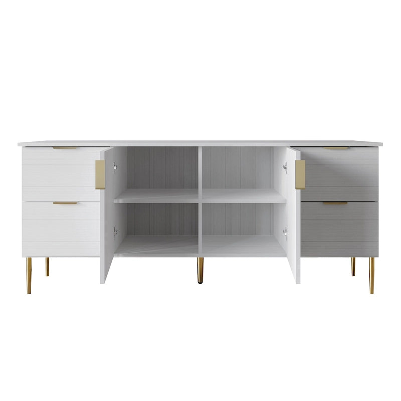 Credenza dalle linee pulite, moderna e lussuosa CraftPorch