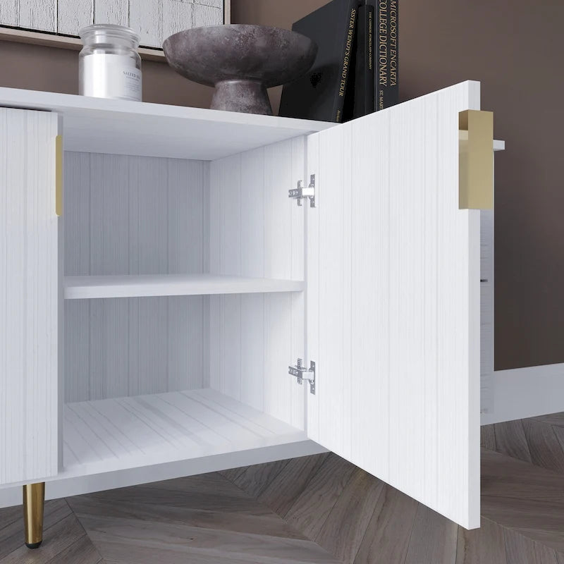 Credenza dalle linee pulite, moderna e lussuosa CraftPorch