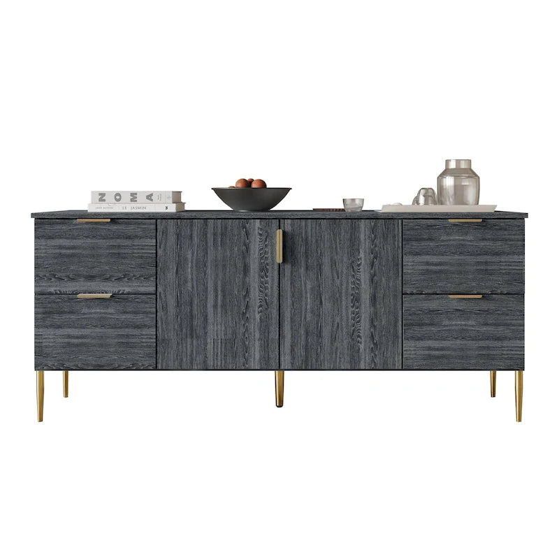 Credenza dalle linee pulite, moderna e lussuosa CraftPorch