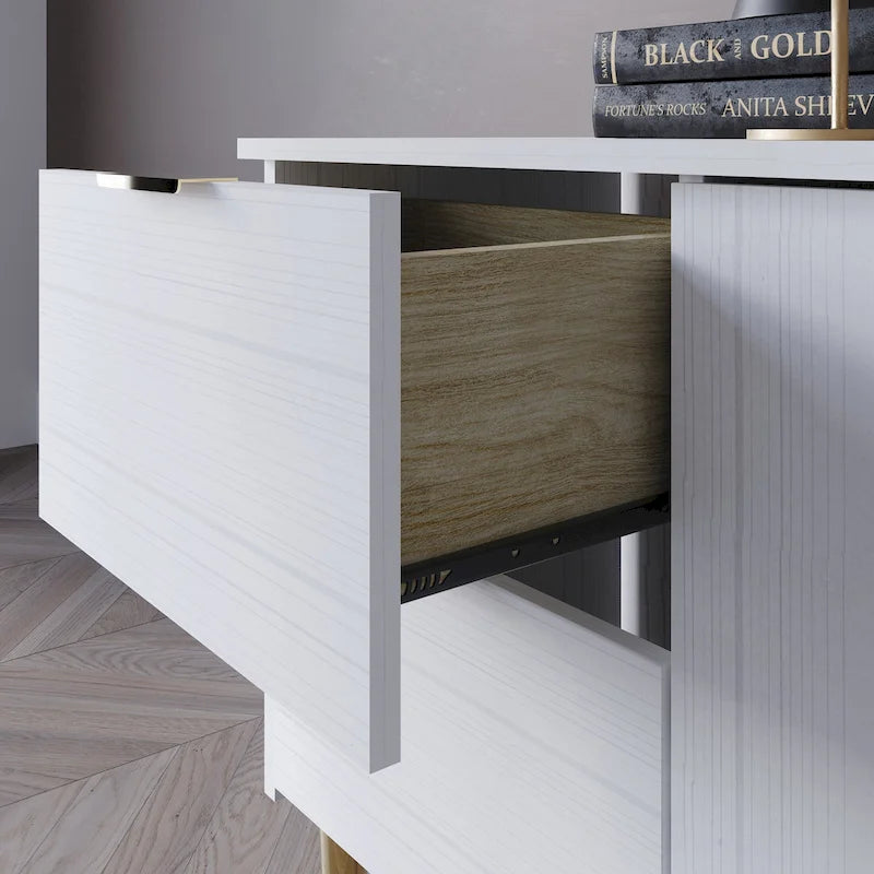 Credenza dalle linee pulite, moderna e lussuosa CraftPorch