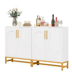 Credenza Buffet Mobile Contenitore con Anta per Cucina Sala da Pranzo, Mobile Accent per Soggiorno