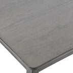 Set di 5 mobili da pranzo in legno massello 47L (1 tavolo + 4 sedie con schienale a doghe)