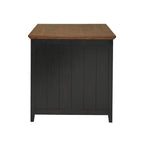 Isola Cucina Estensibile Eleanor bicolore effetto anticato con 3 cassetti di iNSPIRE Q Classic