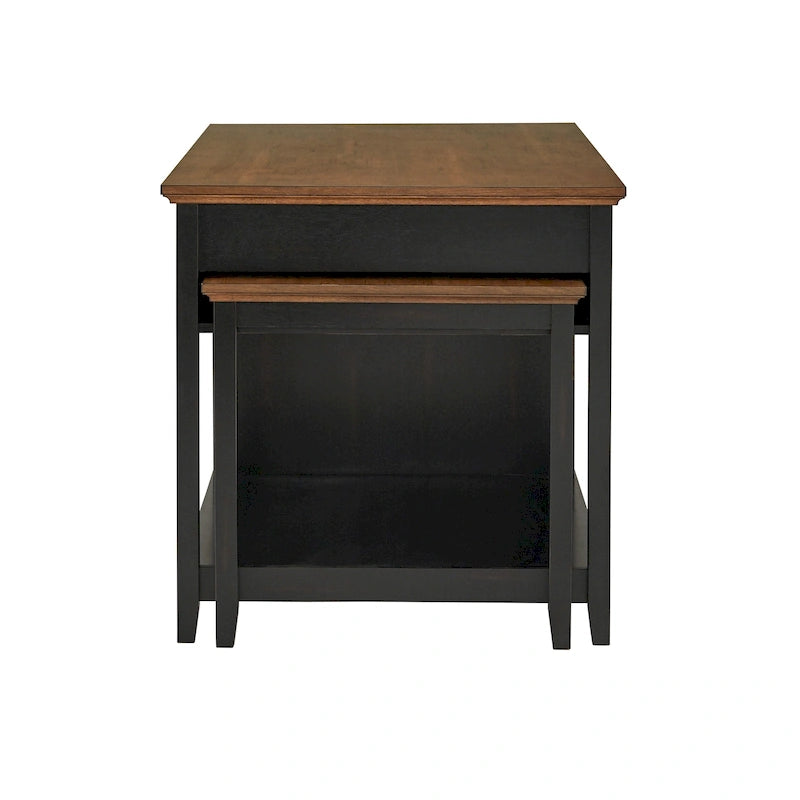 Isola Cucina Estensibile Eleanor bicolore effetto anticato con 3 cassetti di iNSPIRE Q Classic