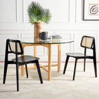 SAFAVIEH Luz Cane Dining Chair - 17 L x 20 P x 32 H - 17Lx20Px32H