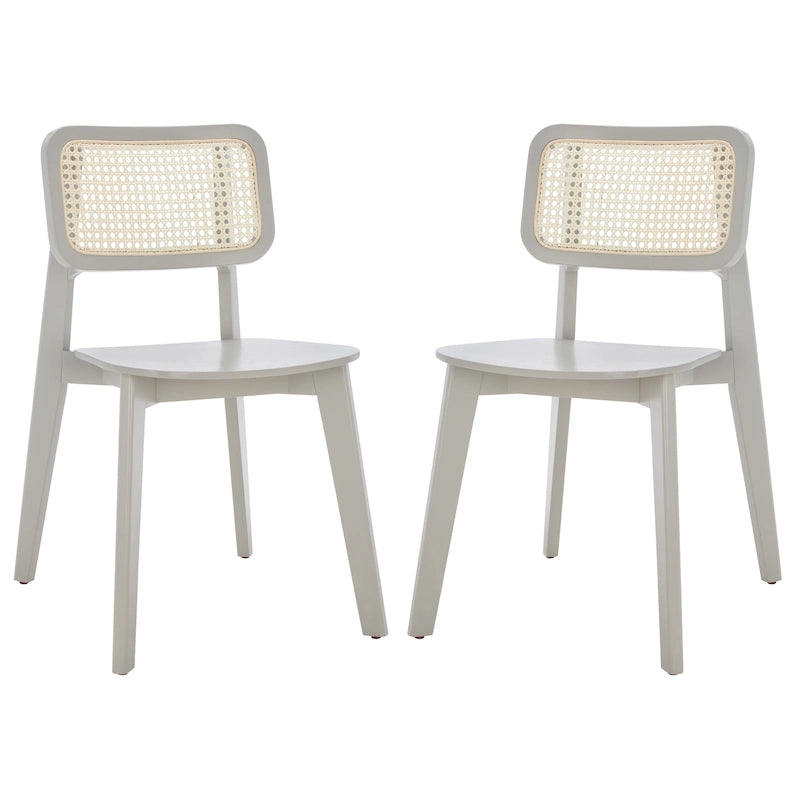 SAFAVIEH Luz Cane Dining Chair - 17 L x 20 P x 32 H - 17Lx20Px32H
