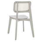 SAFAVIEH Luz Cane Dining Chair - 17 L x 20 P x 32 H - 17Lx20Px32H
