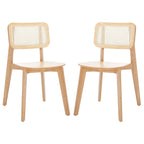 SAFAVIEH Luz Cane Dining Chair - 17 L x 20 P x 32 H - 17Lx20Px32H