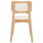 SAFAVIEH Luz Cane Dining Chair - 17 L x 20 P x 32 H - 17Lx20Px32H