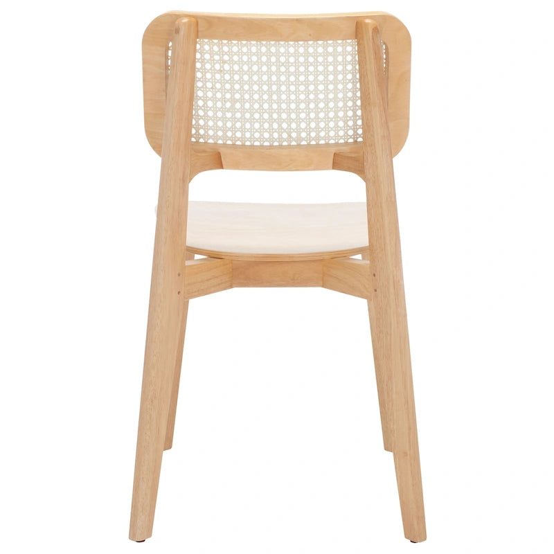 SAFAVIEH Luz Cane Dining Chair - 17 L x 20 P x 32 H - 17Lx20Px32H