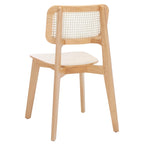 SAFAVIEH Luz Cane Dining Chair - 17 L x 20 P x 32 H - 17Lx20Px32H
