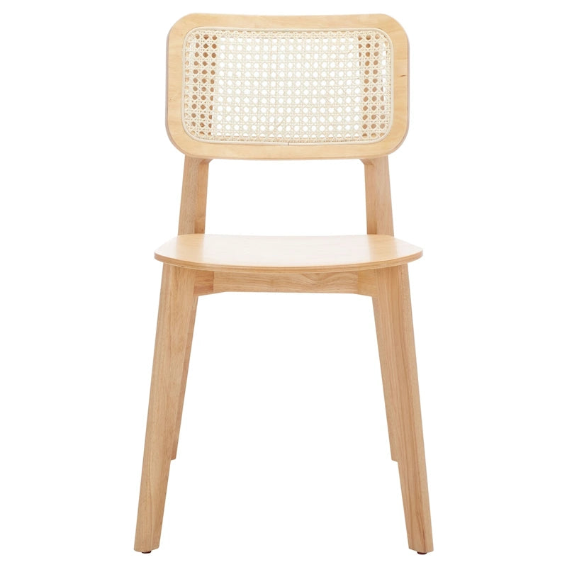 SAFAVIEH Luz Cane Dining Chair - 17 L x 20 P x 32 H - 17Lx20Px32H
