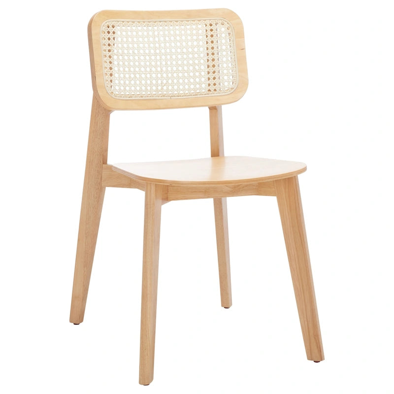 SAFAVIEH Luz Cane Dining Chair - 17 L x 20 P x 32 H - 17Lx20Px32H