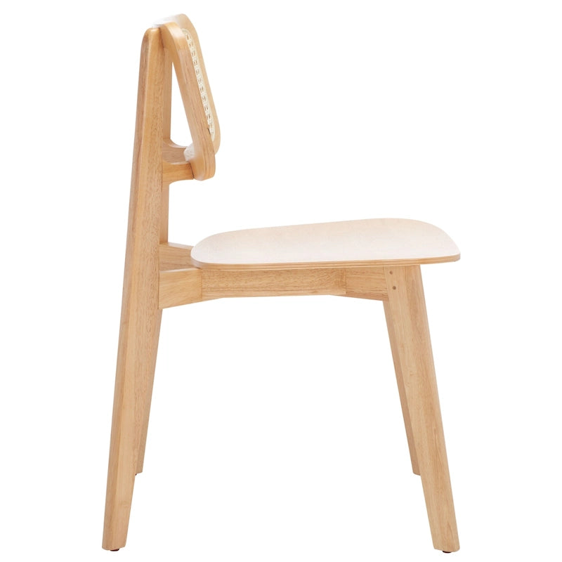 SAFAVIEH Luz Cane Dining Chair - 17 L x 20 P x 32 H - 17Lx20Px32H