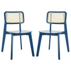SAFAVIEH Luz Cane Dining Chair - 17 L x 20 P x 32 H - 17Lx20Px32H