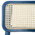 SAFAVIEH Luz Cane Dining Chair - 17 L x 20 P x 32 H - 17Lx20Px32H