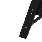 Ensemble table de salle à manger ronde et fauteuils à dossier incurvé WestinTrends 5 pièces pour patio extérieur