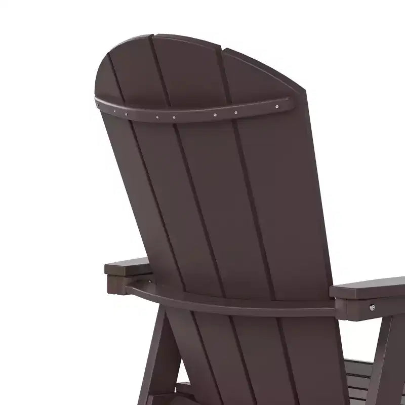Ensemble table de salle à manger ronde et fauteuils à dossier incurvé WestinTrends 5 pièces pour patio extérieur